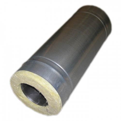 Сэндвич-труба 0,5м, ф 120х200, AISI 439/Оц, 0,5мм/0,5мм, (К)												