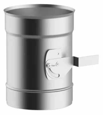 Шибер 0,2 м, ф 130, AISI 439/1,0мм												